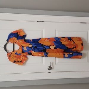 Tabitha Brown Tropical Midi Dress